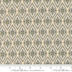 Old World Yuletide Eggshell Twinkle Tradition Metallic Yardage by Fancy That Design House for Moda Fabrics
