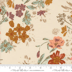 Foraged, Found & Hand Me Down Eggshell Harvest Bloom Yardage by Fancy That Design House for Moda Fabrics