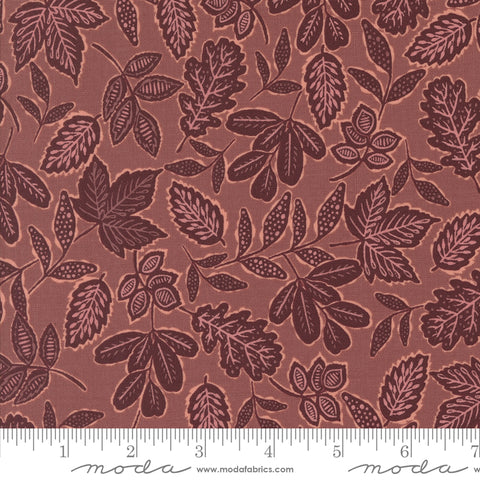 Foraged, Found & Hand Me Down Lilac Dusk Leafage Yardage by Fancy That Design House for Moda Fabrics
