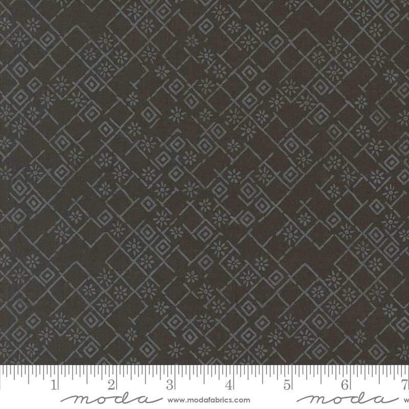 Foraged, Found & Hand Me Down Iron Fractured Weave Yardage by Fancy That Design House for Moda Fabrics