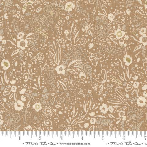 Foraged, Found & Hand Me Down Mushroom Field of Fancy Yardage by Fancy That Design House for Moda Fabrics
