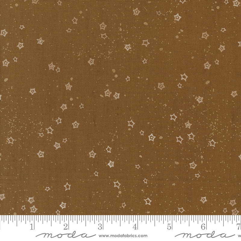 Foraged, Found & Hand Me Down Cocoa Stardust Yardage by Fancy That Design House for Moda Fabrics