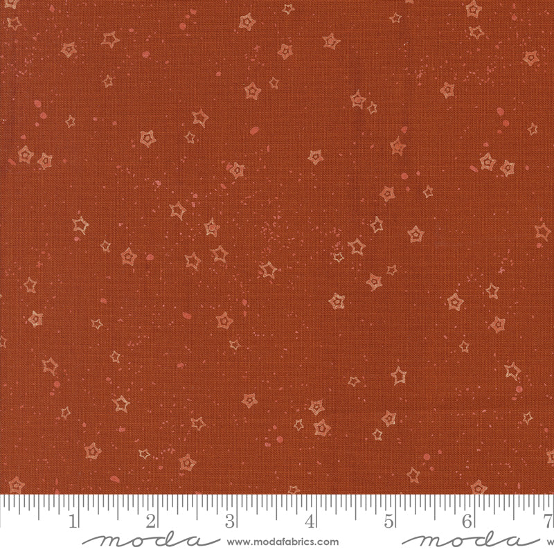 Foraged, Found & Hand Me Down Spice Stardust Yardage by Fancy That Design House for Moda Fabrics