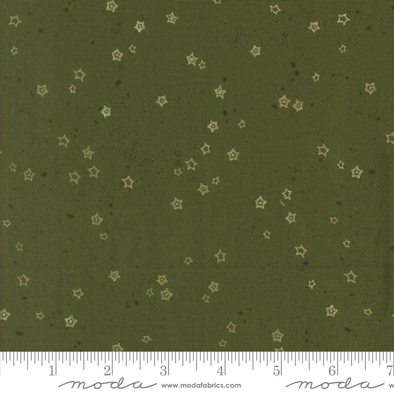 Foraged, Found & Hand Me Down Pine Stardust Yardage by Fancy That Design House for Moda Fabrics