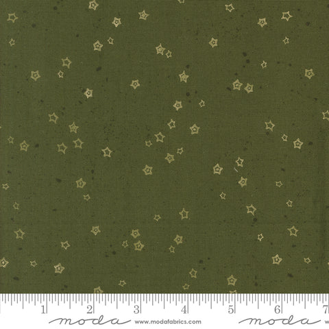 Foraged, Found & Hand Me Down Pine Stardust Yardage by Fancy That Design House for Moda Fabrics
