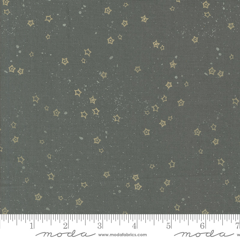 Foraged, Found & Hand Me Down Metal Stardust Yardage by Fancy That Design House for Moda Fabrics