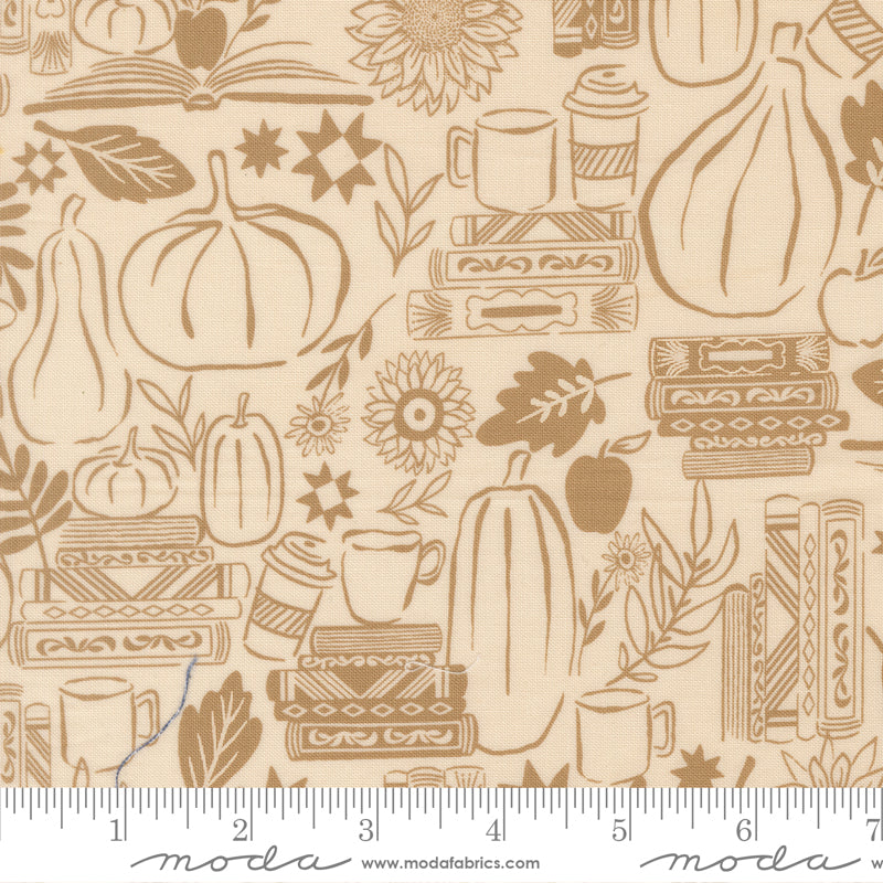 Windfall Eggshell Cozy Up Yardage by Fancy That Design House for Moda Fabrics