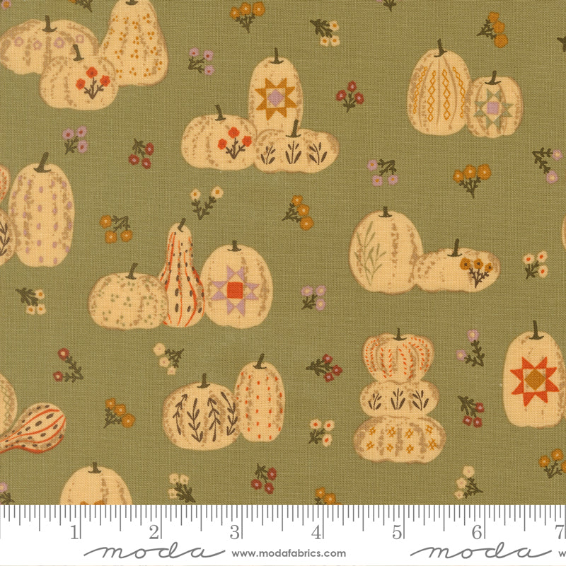 Windfall Meadow Pumpkin Patches Yardage by Fancy That Design House for Moda Fabrics