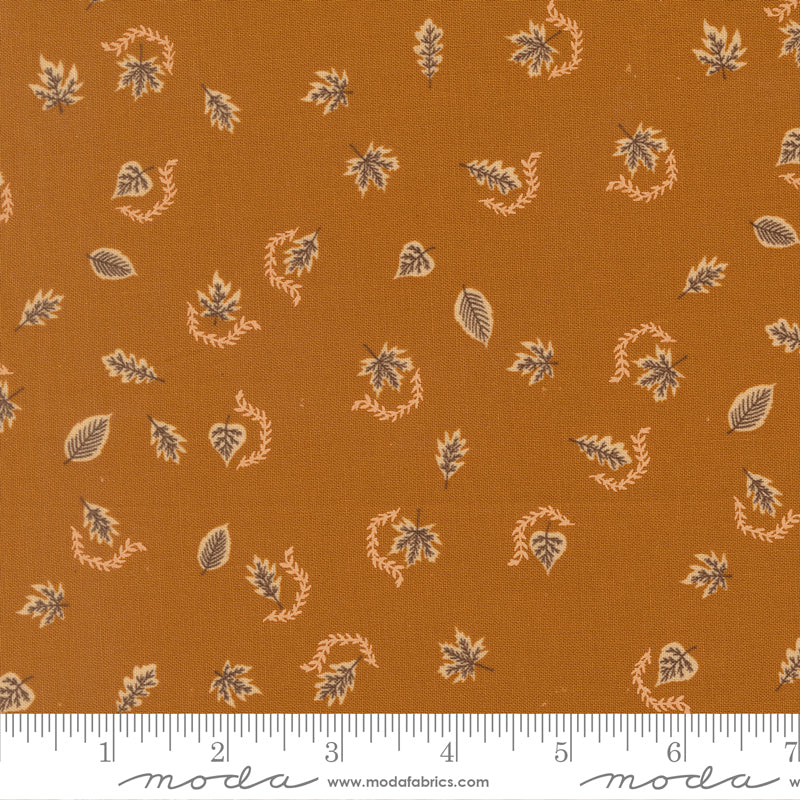 Windfall Caramel Autumn Breeze Yardage by Fancy That Design House for Moda Fabrics