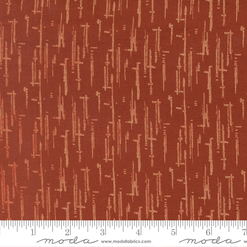 Windfall Rust Textured Yardage by Fancy That Design House for Moda Fabrics