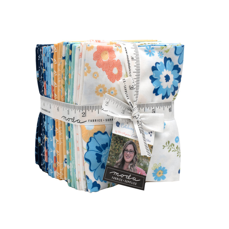 Catching Sunshine Fat Quarter Bundle by Catching Stitches for Moda Fabrics
