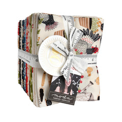 The Henhouse Fat Quarter Bundle by Gingiber for Moda Fabrics