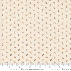 Pumpkin Spice Gatherings Cream Pumpkin Berry Sprig Yardage by Primitive Gatherings for Moda Fabrics