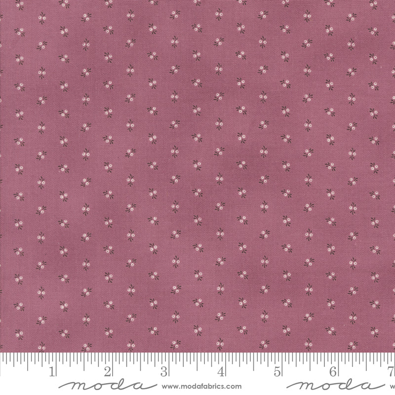 Pumpkin Spice Gatherings Mulberry Berry Sprig Yardage by Primitive Gatherings for Moda Fabrics