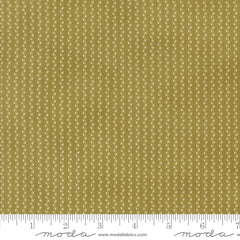 Pumpkin Spice Gatherings Basil Mini Vine Yardage by Primitive Gatherings for Moda Fabrics