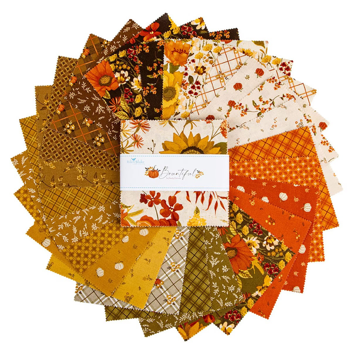 Bountiful 5" Stacker by Sandy Gervais for Riley Blake Designs