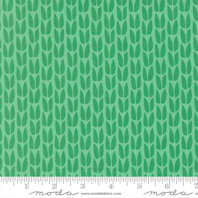 Scenery Spearmint Sprout Yardage by Elizabeth Hartman for Moda Fabrics