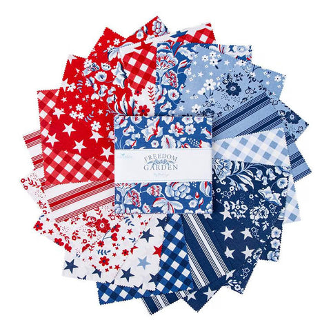 Freedom Garden 5" Stacker by My Mind's Eye for Riley Blake Designs