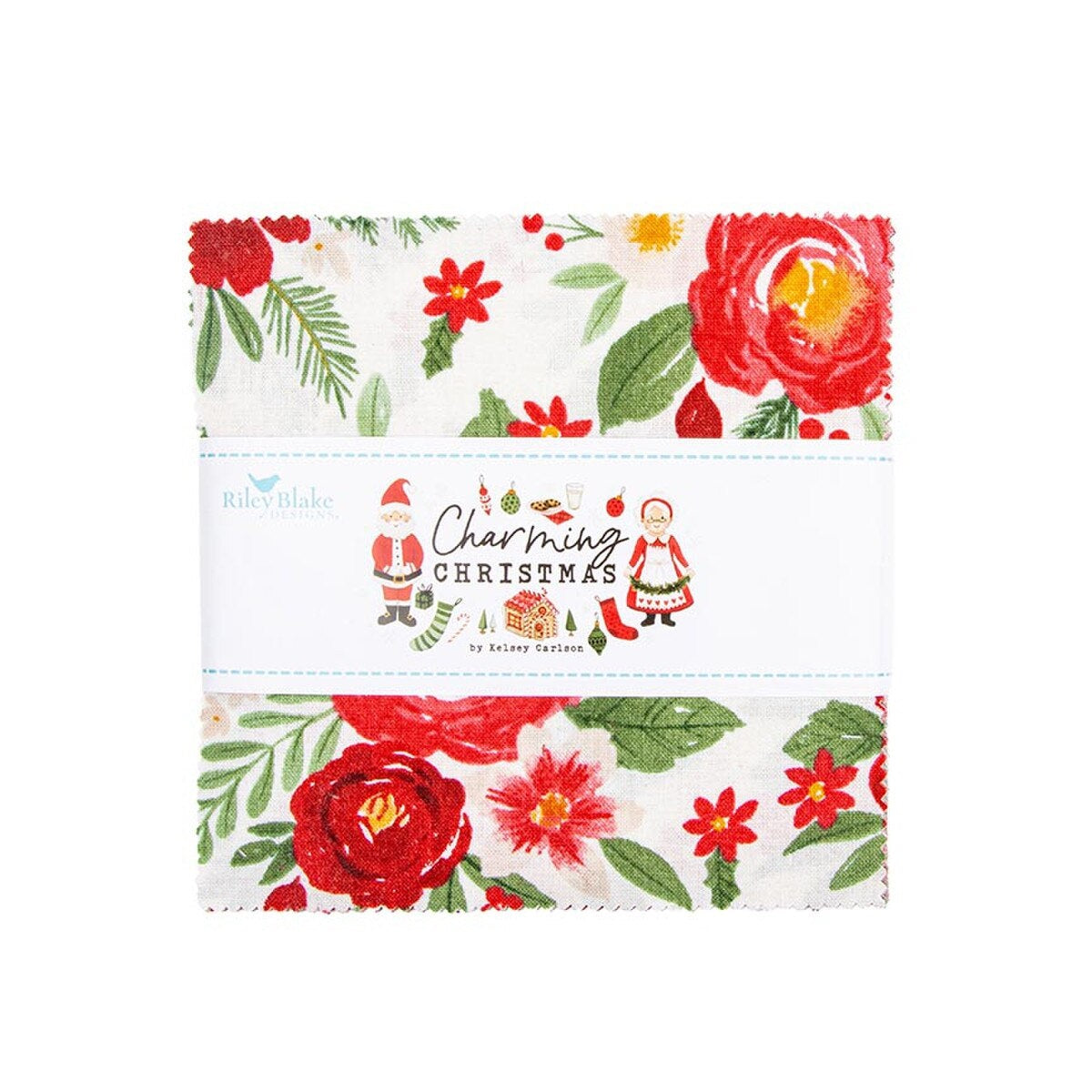 Charming Christmas 5" Stacker by Kelsey Carlson for Riley Blake Designs