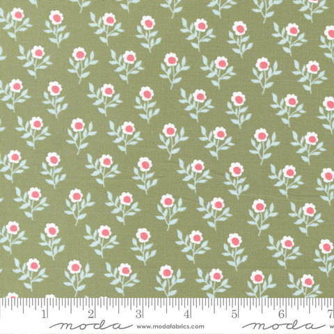 Lovestruck Fern Old Fashioned Bloom Yardage by Lella Boutique for Moda Fabrics