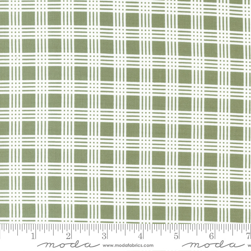 Lovestruck Fern Sensible Plaid Yardage by Lella Boutique for Moda Fabrics