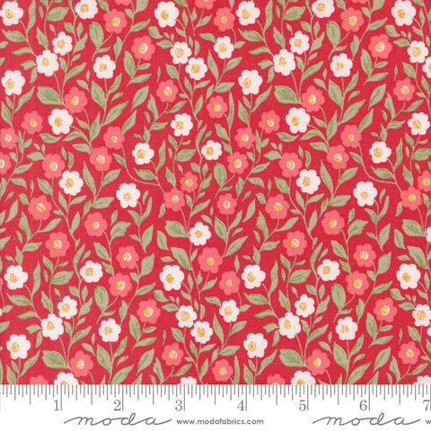 Love Blooms Rose Cupid Floral Yardage by Lella Boutique for Moda Fabrics