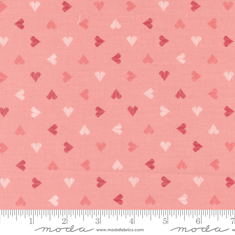 Love Blooms Blush Sweetheart Yardage by Lella Boutique for Moda Fabrics
