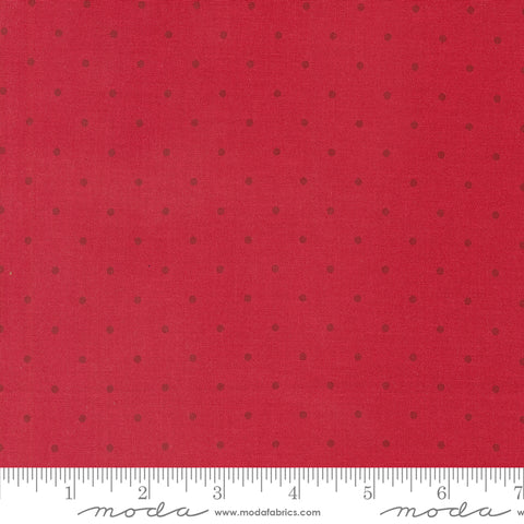 Magic Dot Cherry Yardage by Lella Boutique for Moda Fabrics