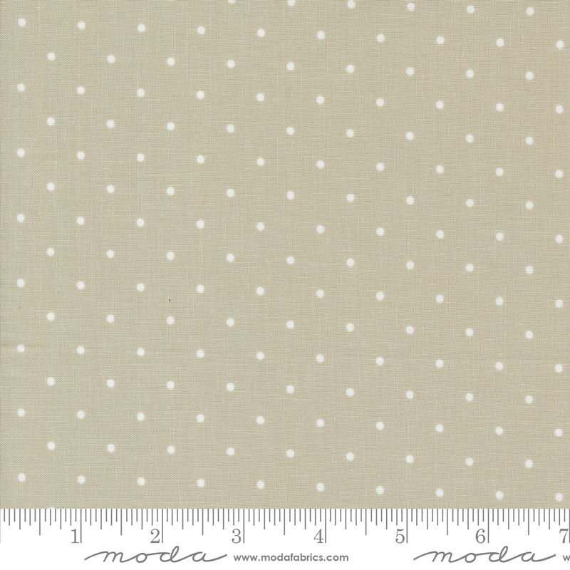 Magic Dot Flax Yardage by Lella Boutique for Moda Fabrics