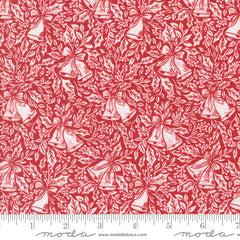 Berry & Pine Cranberry Bell Song Yardage by Lella Boutique for Moda Fabrics