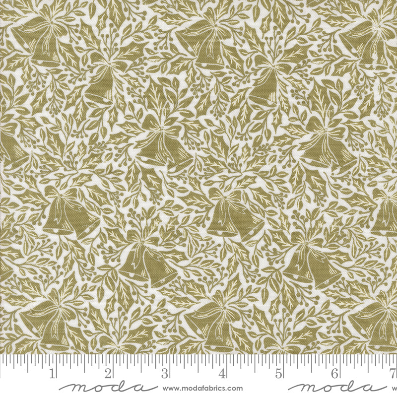 Berry & Pine Sage Bell Song Yardage by Lella Boutique for Moda Fabrics