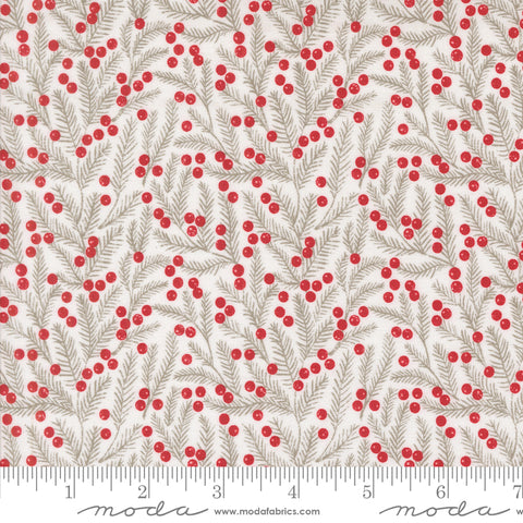 Berry & Pine Snow Pine Needles Yardage by Lella Boutique for Moda Fabrics