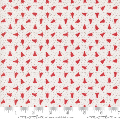 Berry & Pine Snow Little Trees Yardage by Lella Boutique for Moda Fabrics