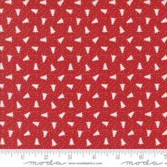 Berry & Pine Cranberry Little Trees Yardage by Lella Boutique for Moda Fabrics
