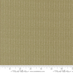 Berry & Pine Sage Yule Herringbone Yardage by Lella Boutique for Moda Fabrics