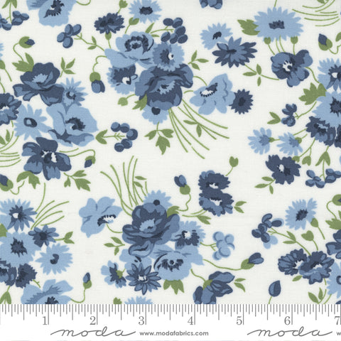 Nantucket Summer Cream Multi Somerset Yardage by Camille Roskelley for Moda Fabrics