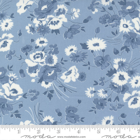 Nantucket Summer Light Blue Somerset Yardage by Camille Roskelley for Moda Fabrics