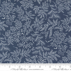 Nantucket Summer Navy Sconset Landscape Yardage by Camille Roskelley for Moda Fabrics