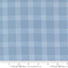 Nantucket Summer Light Blue Plaid Yardage by Camille Roskelley for Moda Fabrics