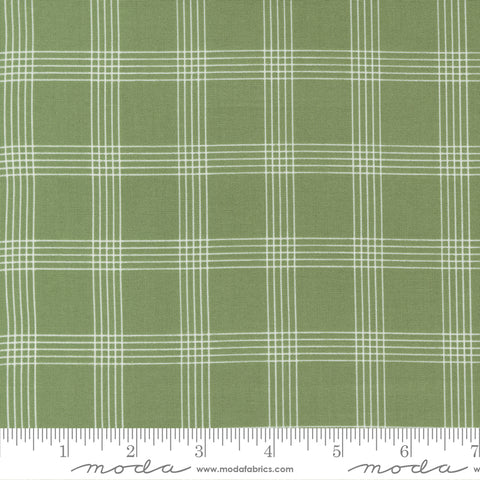 Nantucket Summer Grass Plaid Yardage by Camille Roskelley for Moda Fabrics