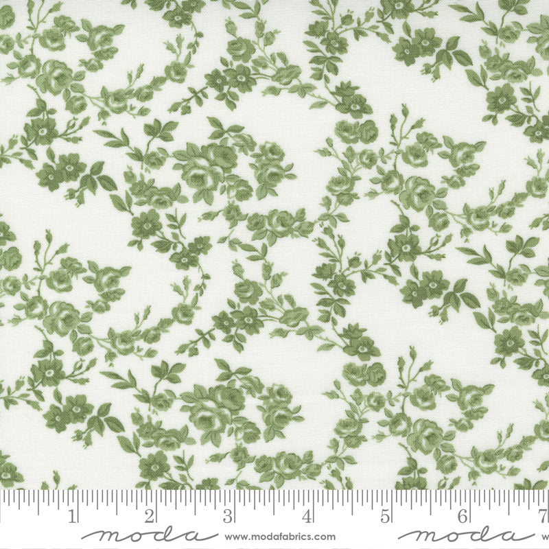 Nantucket Summer Cream Grass Surfside Yardage by Camille Roskelley for Moda Fabrics