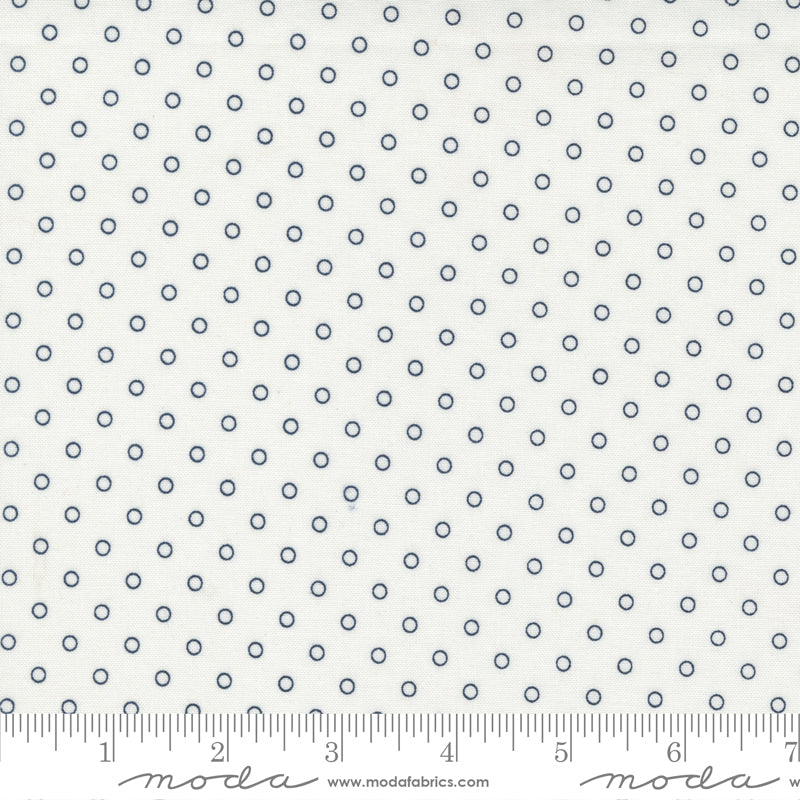 Nantucket Summer Cream Smitten Yardage by Camille Roskelley for Moda Fabrics