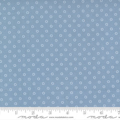 Nantucket Summer Light Blue Smitten Yardage by Camille Roskelley for Moda Fabrics