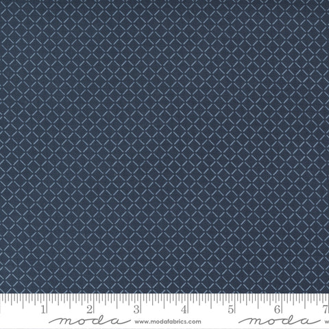 Nantucket Summer Navy Sail Yardage by Camille Roskelley for Moda Fabrics