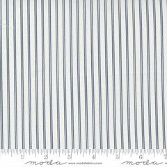 Nantucket Summer Cream Navy Stripe Yardage by Camille Roskelley for Moda Fabrics