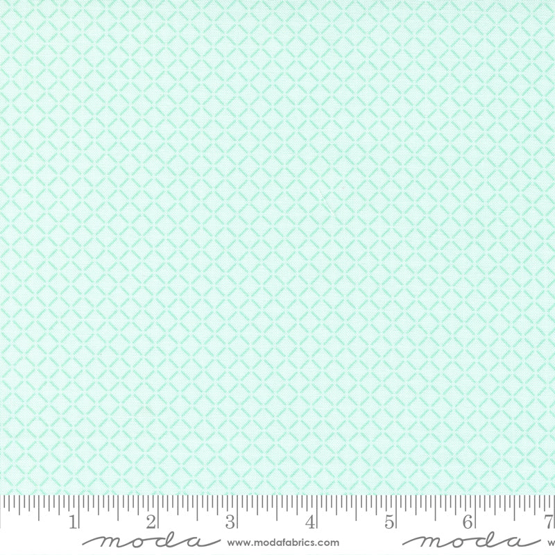 Lighthearted Light Aqua Summer Yardage by Camille Roskelley for Moda Fabrics