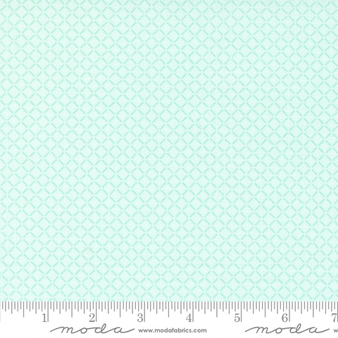 Lighthearted Light Aqua Summer Yardage by Camille Roskelley for Moda Fabrics