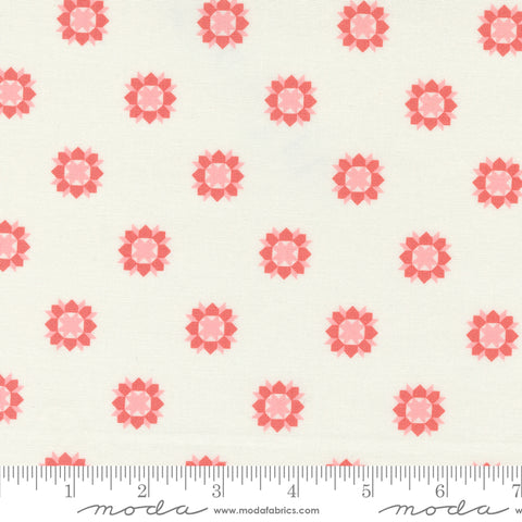 Rosemary Cottage Cream Strawberry Swoon Yardage by Camille Roskelley for Moda Fabrics