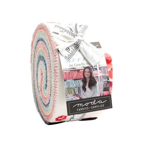 Summertime Jelly Roll by Camille Roskelley for Moda Fabrics