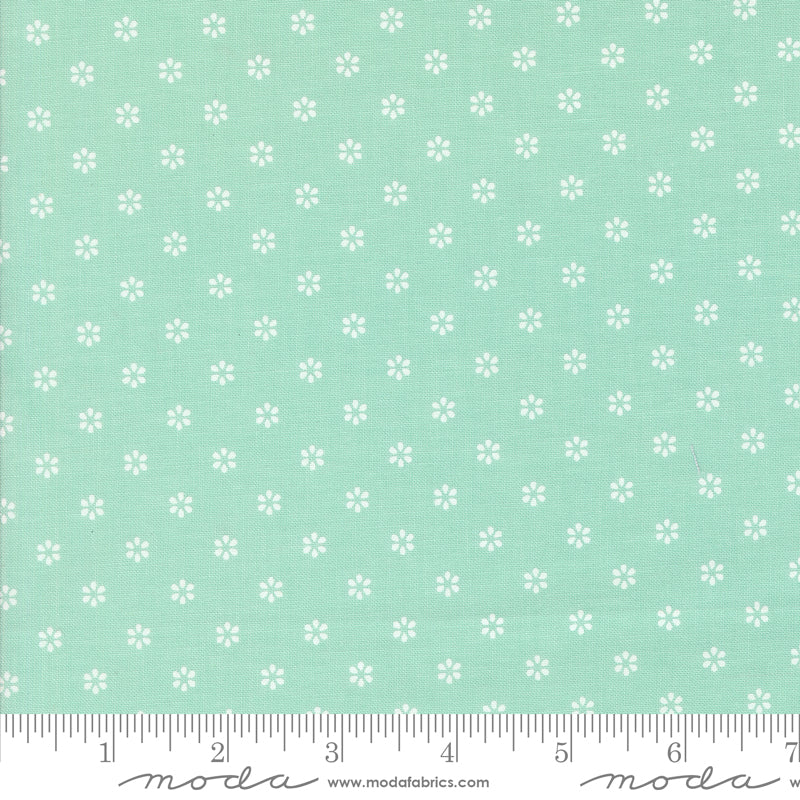 Summertime Aqua Sunshine Yardage by Camille Roskelley for Moda Fabrics